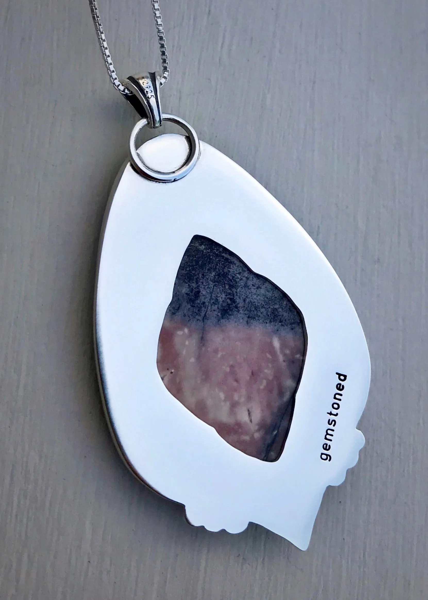 RESERVED: Porcelain Jasper Pendant