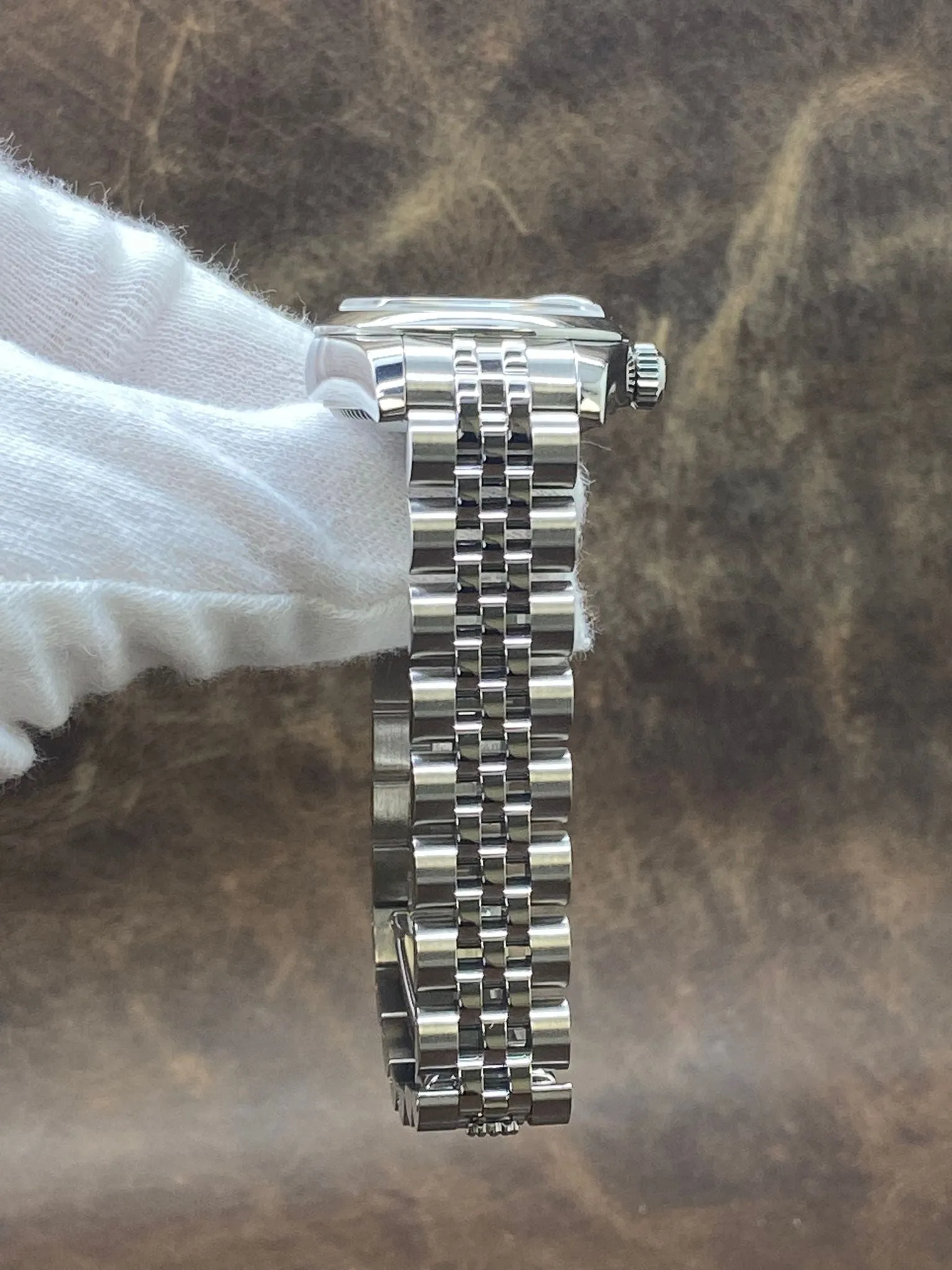 Rolex Datejust 26mm 179160 White Roman Dial Automatic Women's Watch
