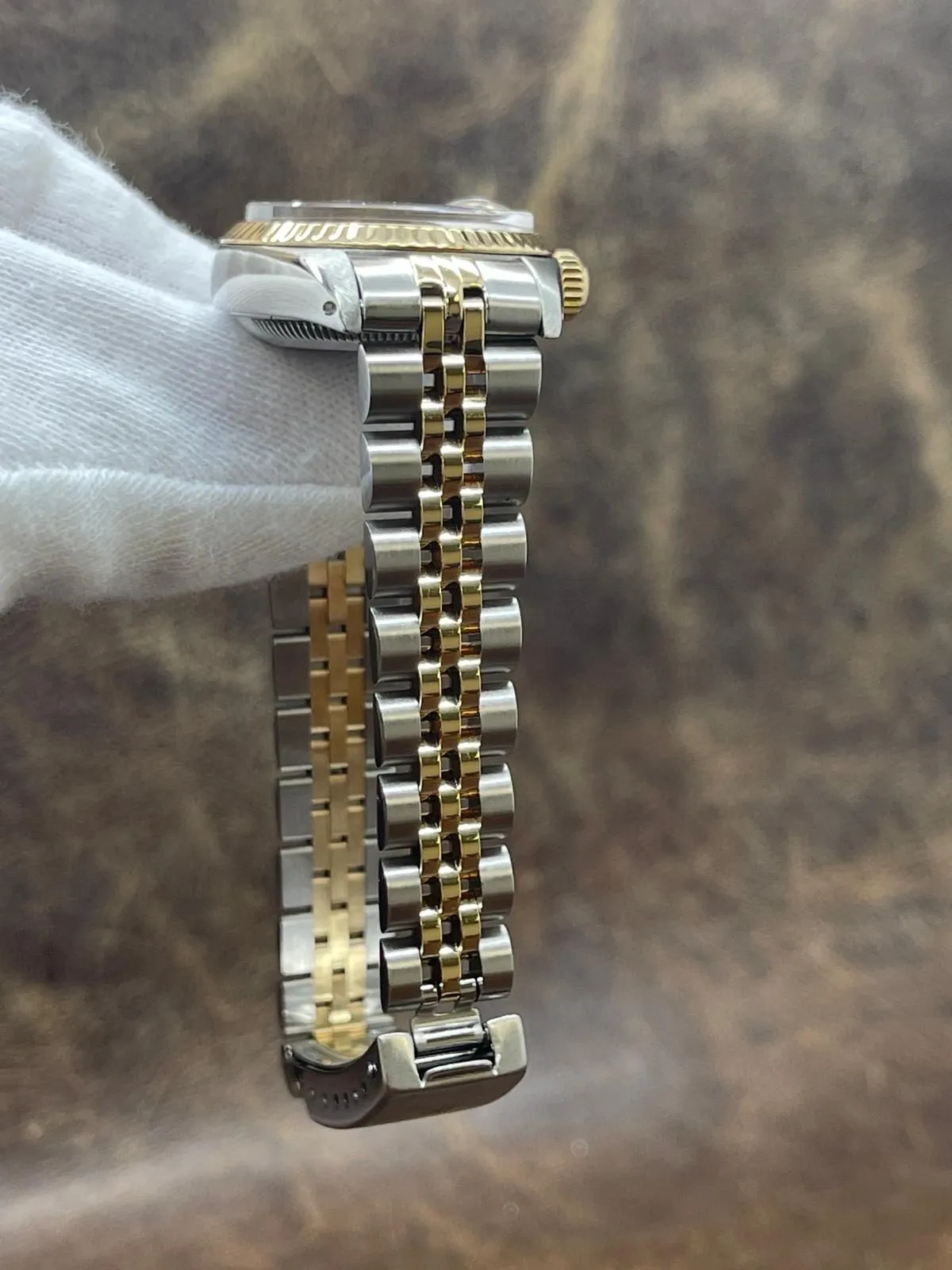 Rolex Datejust 26mm 6917 Custom MOP Diamond Dial Automatic Women's Watch