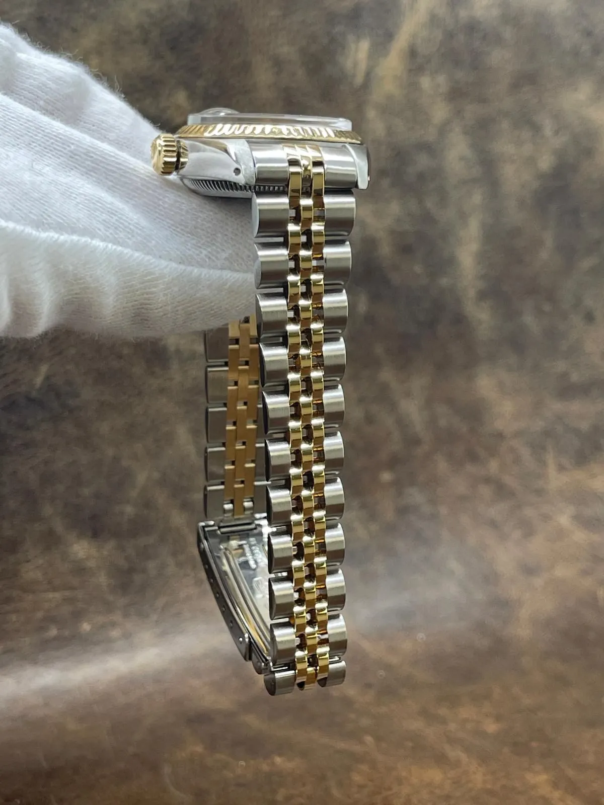 Rolex Datejust 26mm 6917 Custom MOP Diamond Dial Automatic Women's Watch