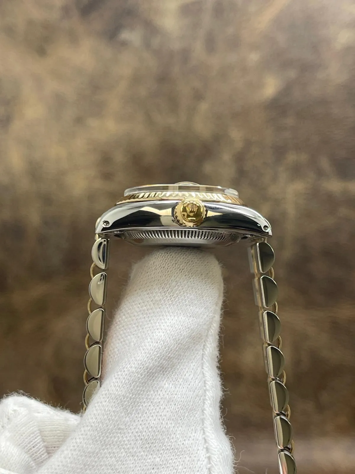 Rolex Datejust 26mm 6917 Custom MOP Diamond Dial Automatic Women's Watch