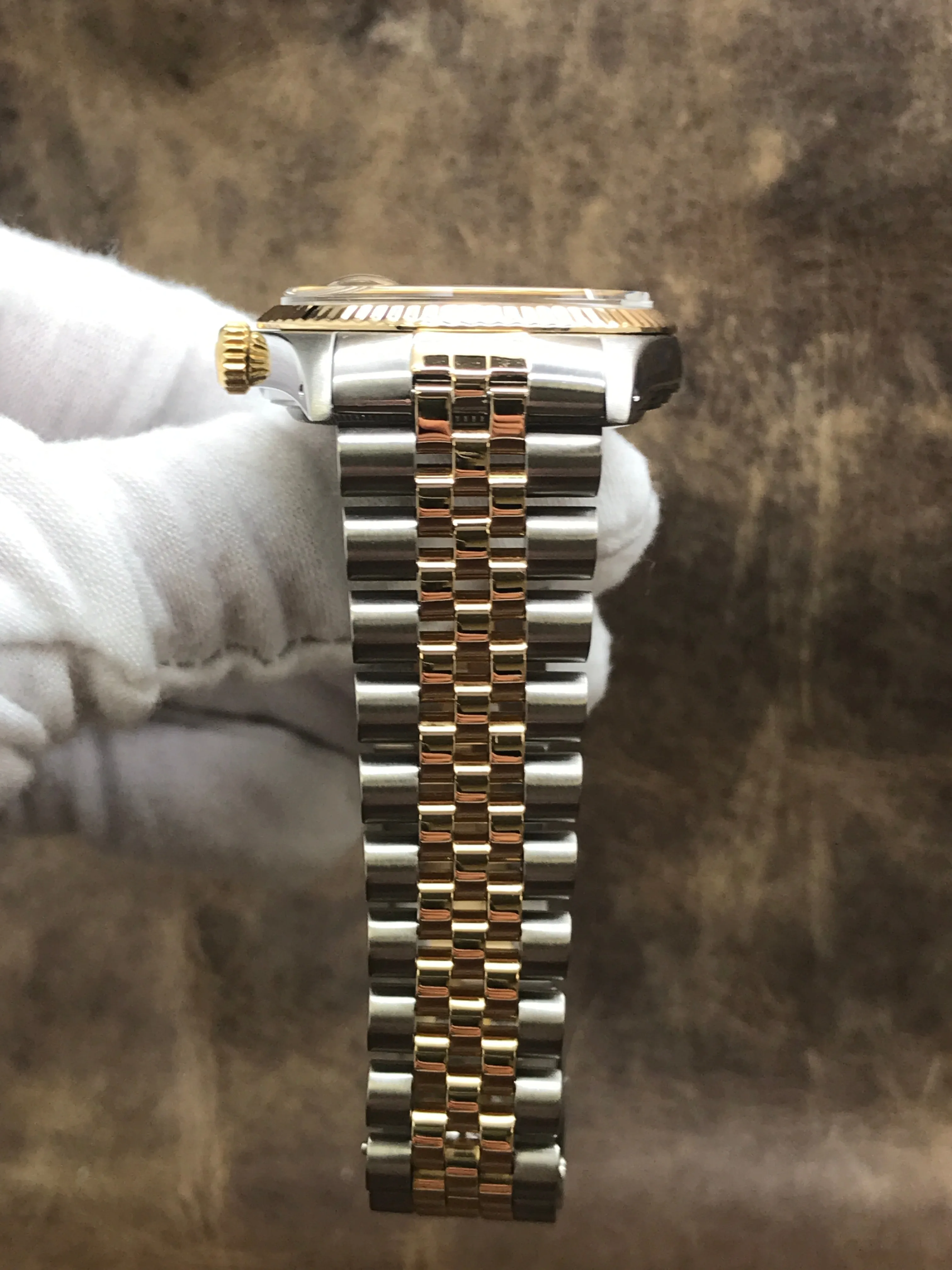 Rolex Datejust 36mm 16013 Champagne Dial Automatic Watch