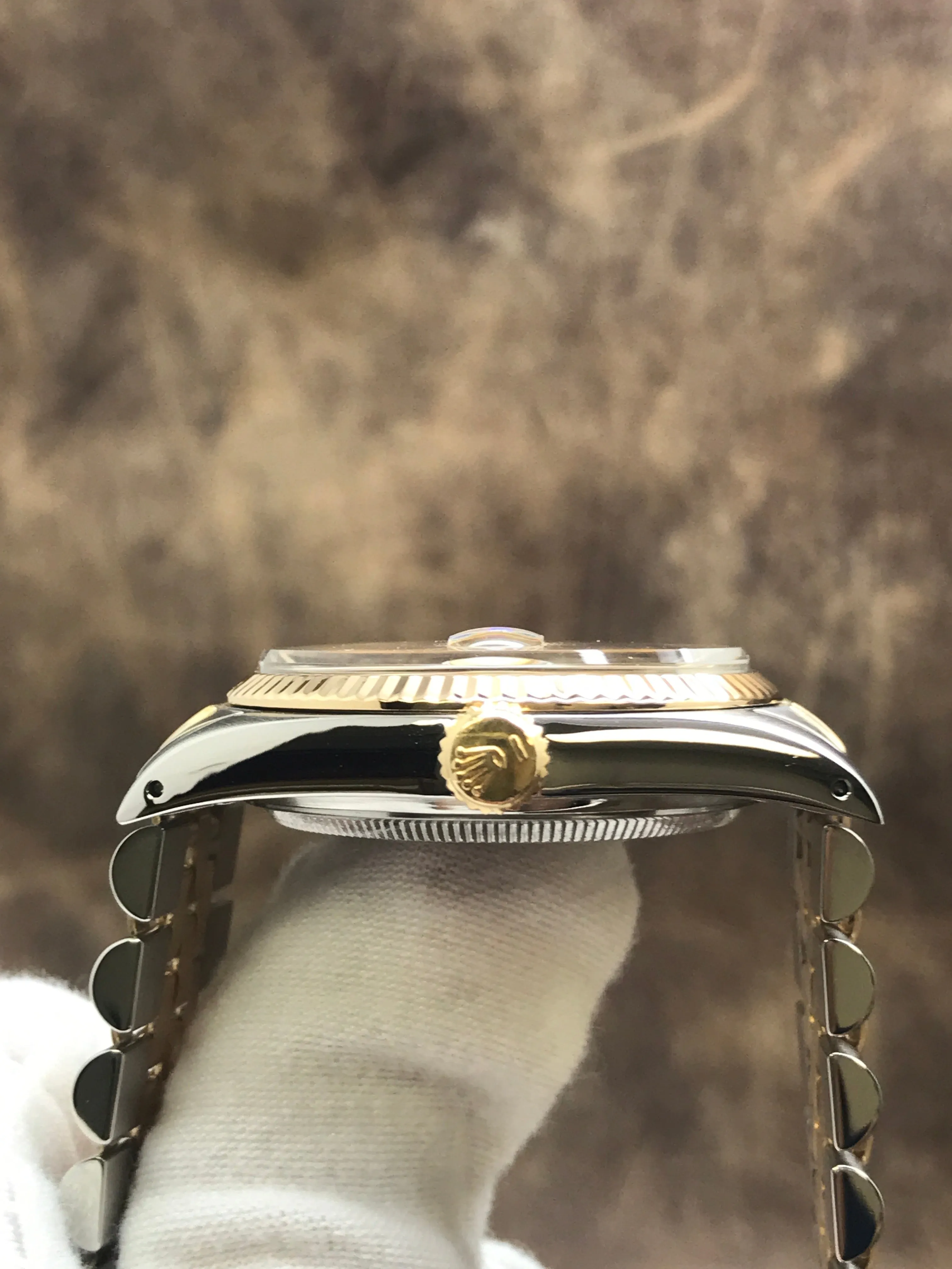 Rolex Datejust 36mm 16013 Champagne Dial Automatic Watch