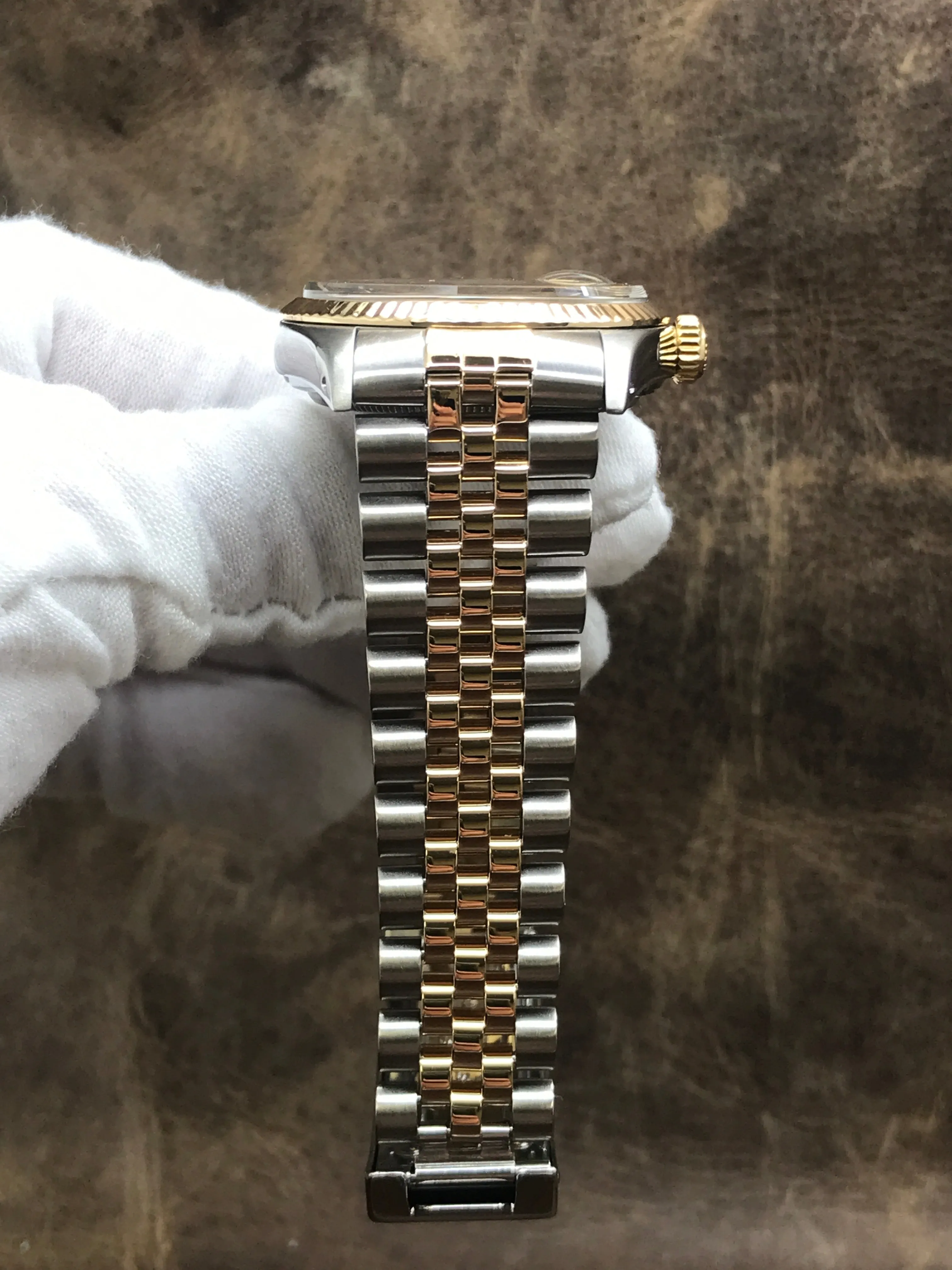 Rolex Datejust 36mm 16013 Champagne Dial Automatic Watch
