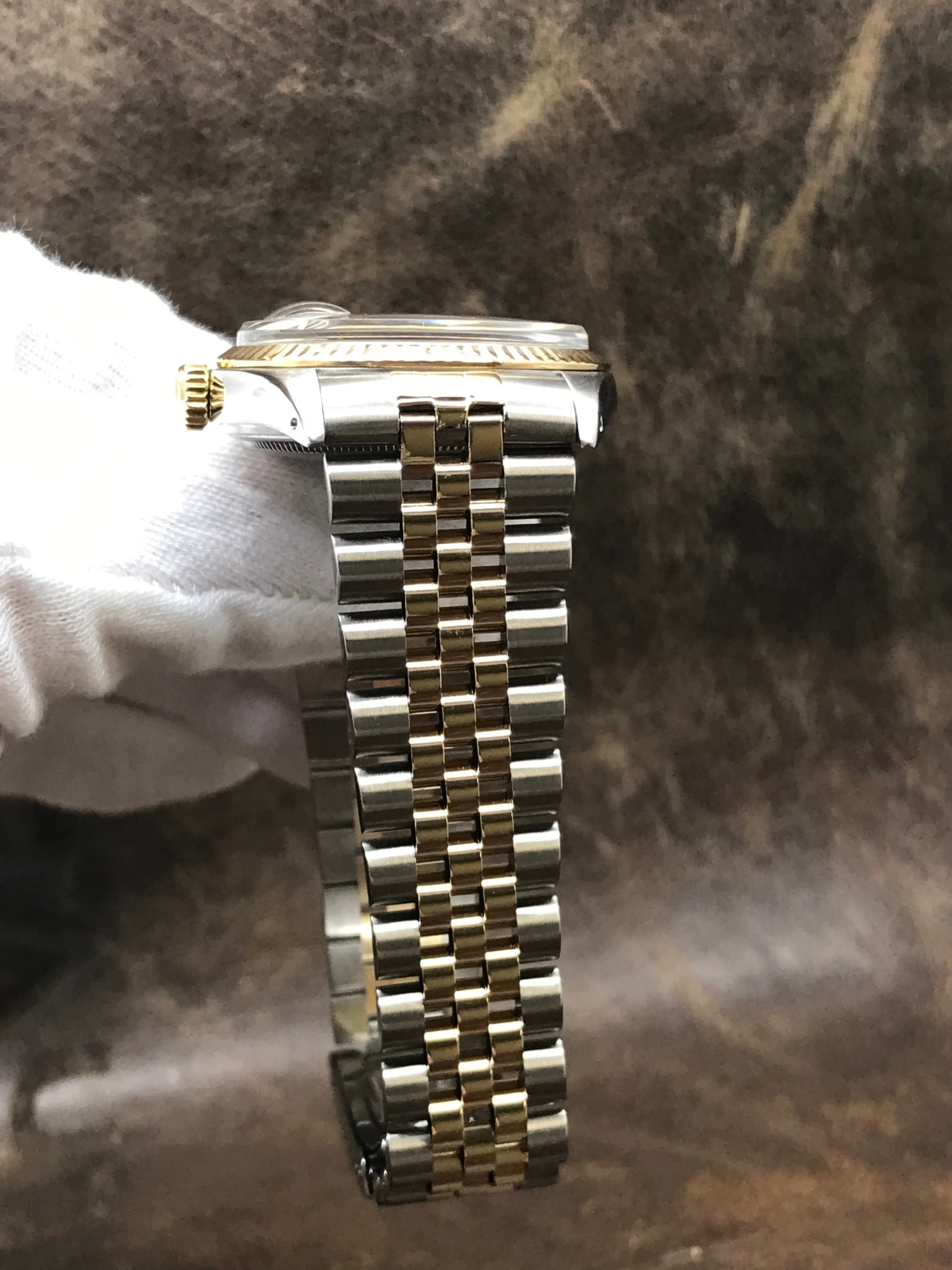 Rolex Datejust 36mm 16013 Silver Dial Automatic Watch
