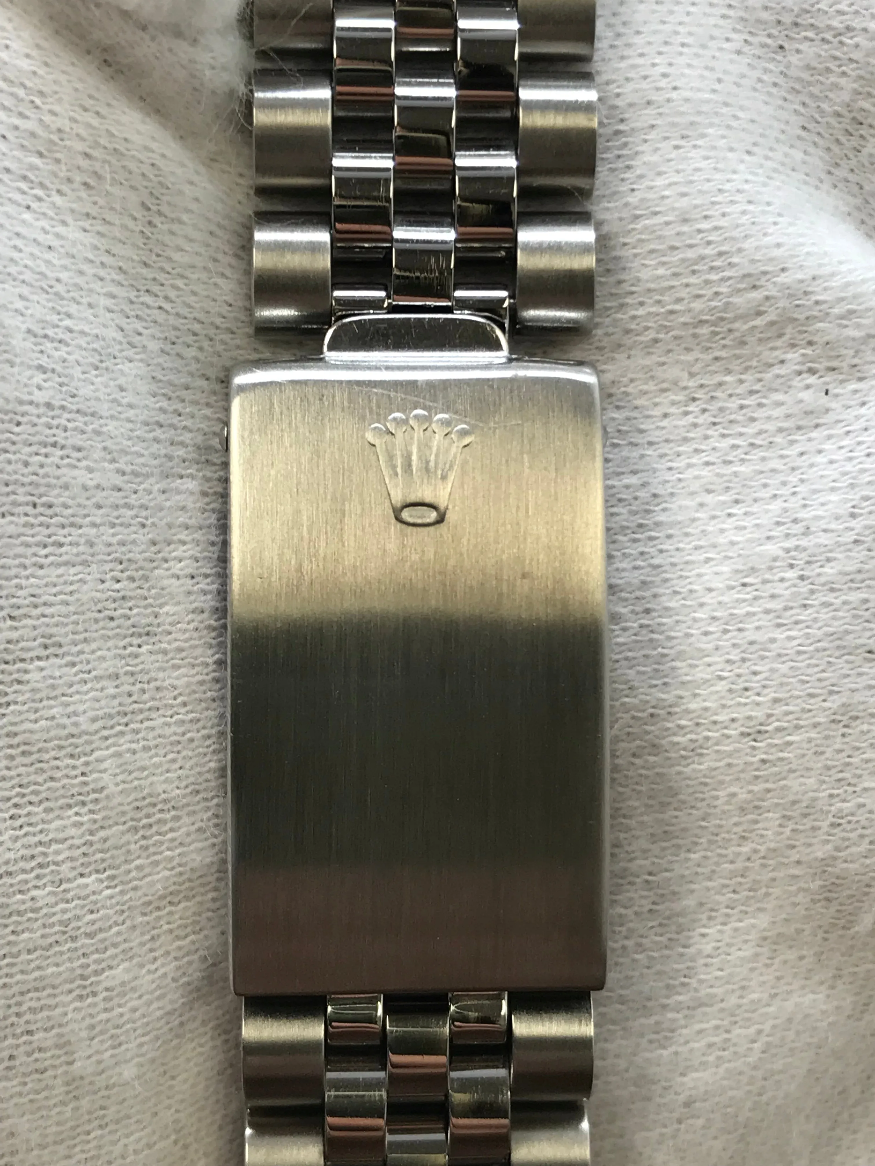 Rolex Datejust 36mm 16030 Custom Logo Blue Dial Automatic Watch