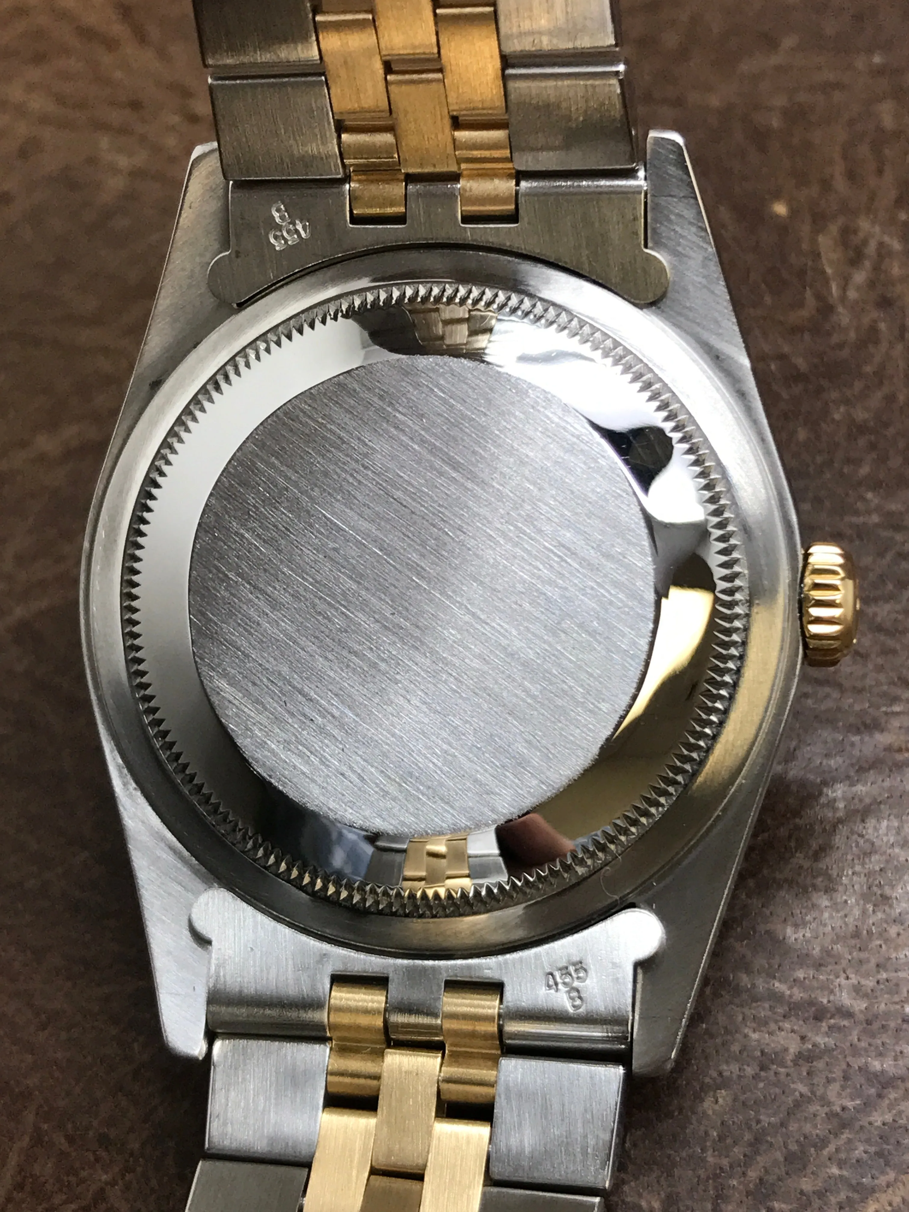 Rolex Datejust 36mm 16233 Porcelain Creme Dial Automatic Watch