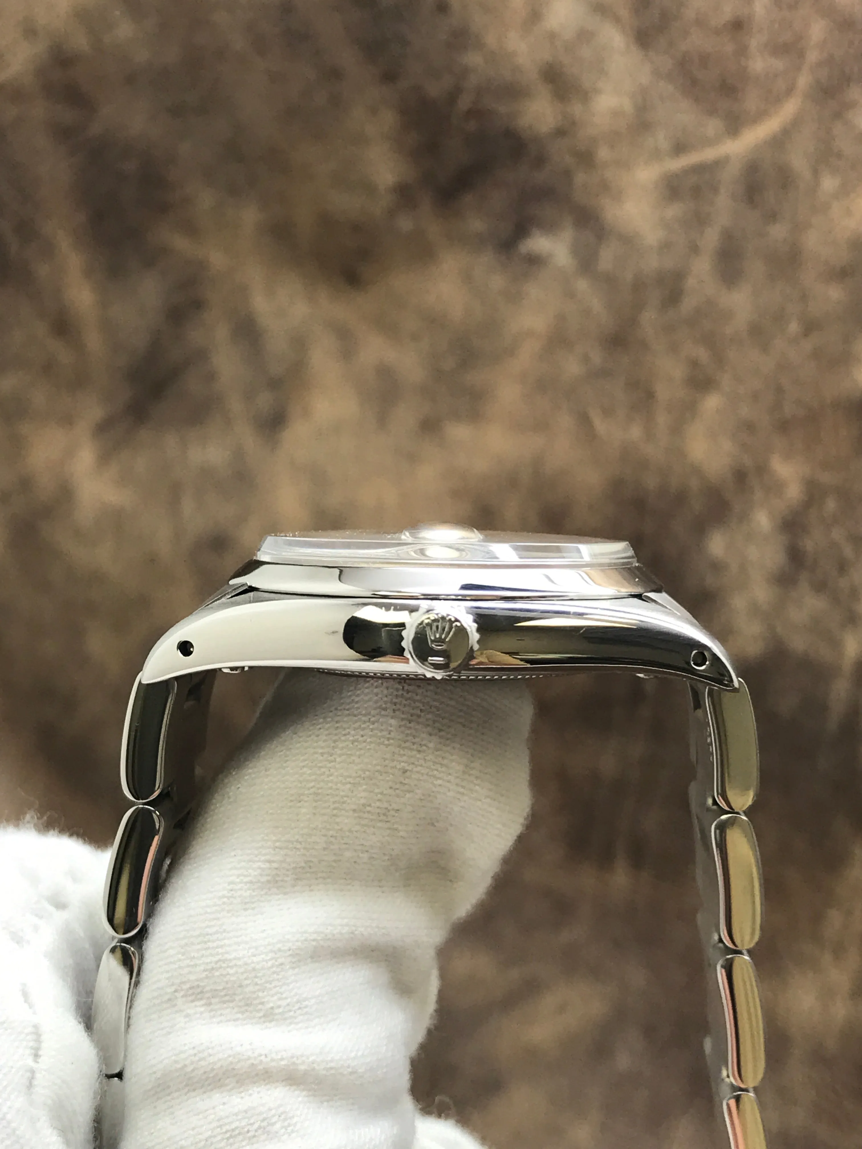 Rolex Oyster Precision 6494 Silver Dial Manual winding Watch