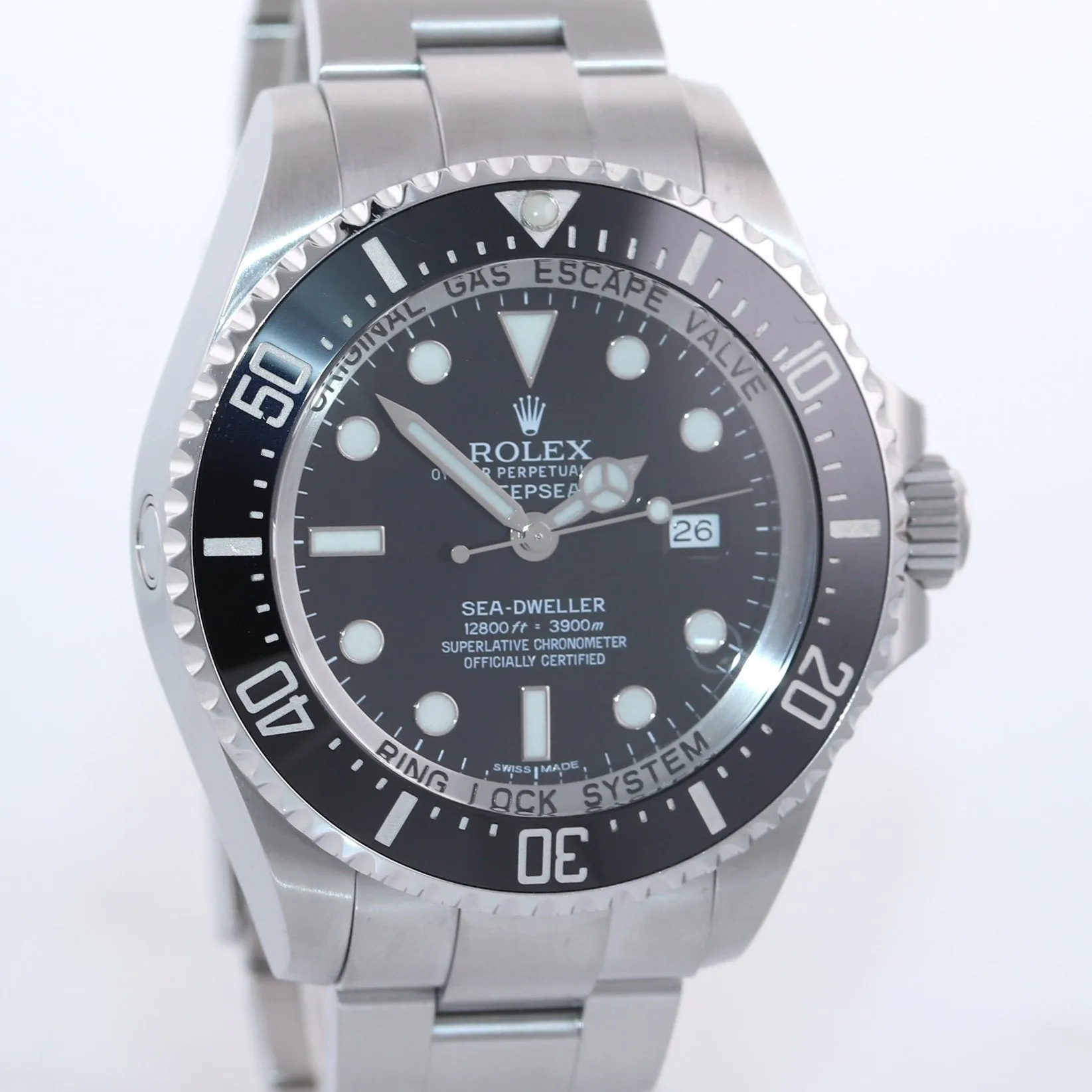 Rolex Sea-Dweller Deepsea 116660 Stainless Steel 44mm Black Watch Box