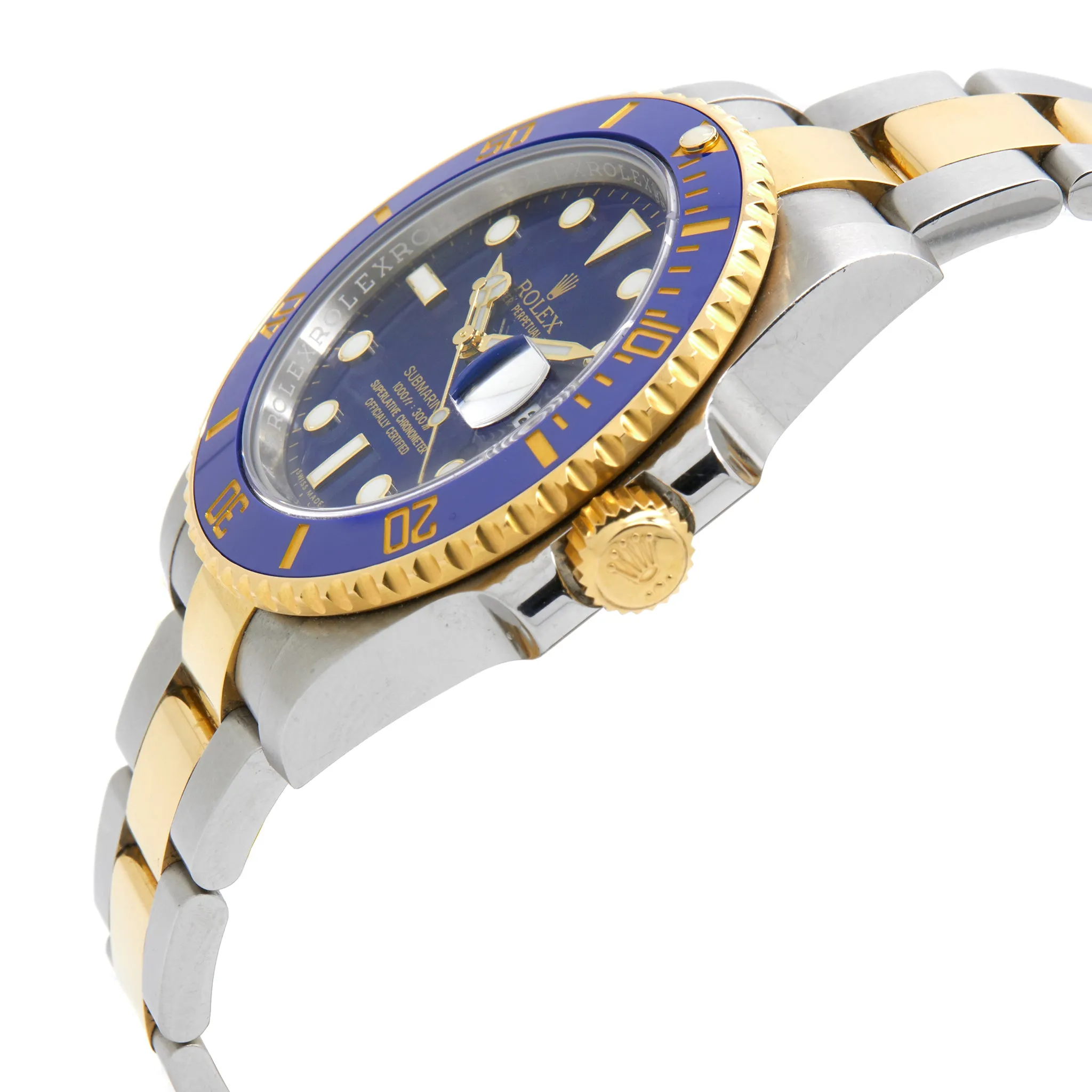 Rolex Submariner blue 116613LB Blue Dial Automatic Men's Watch