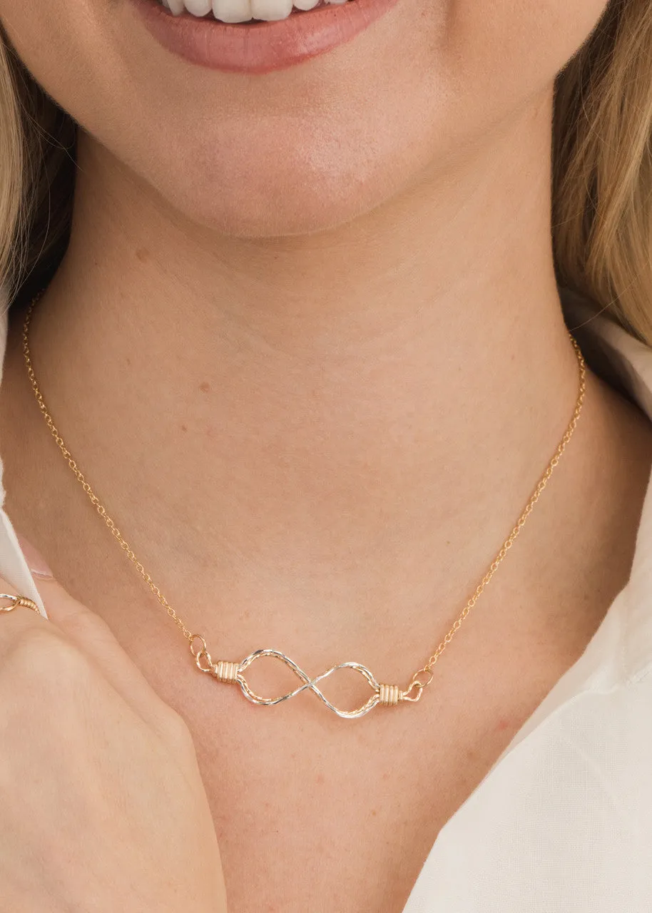 Ronaldo Jewelry Infinity Necklace