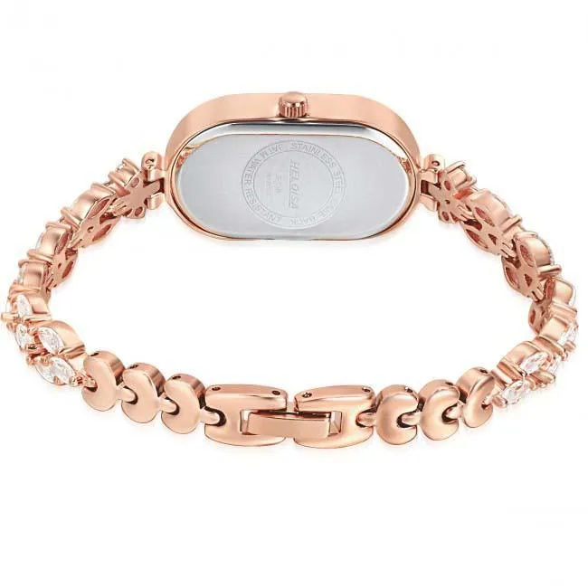 Rose Golden Watch  For Women with Crystals - Heloisa 76120167