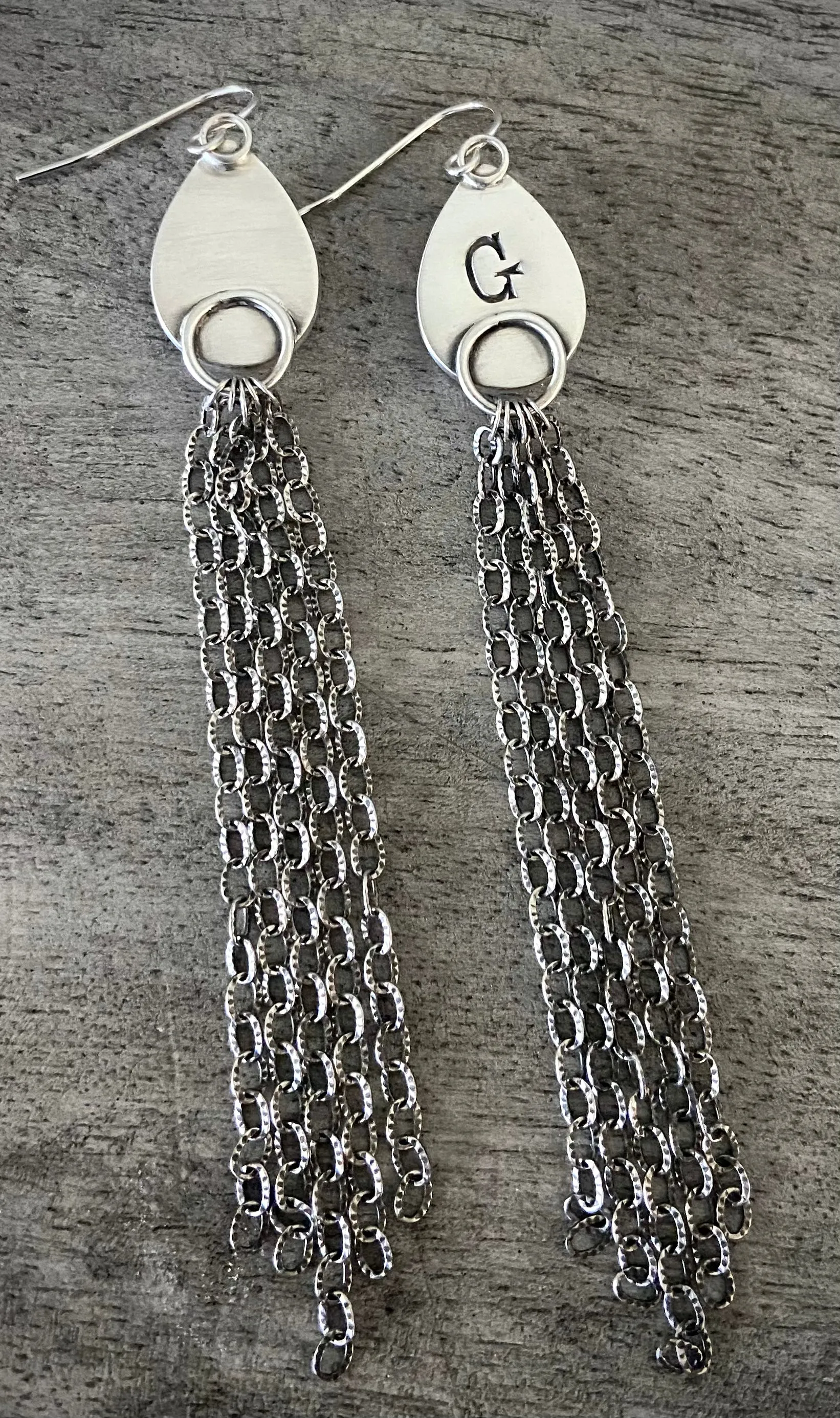Rose Quartz Fringe Earrings