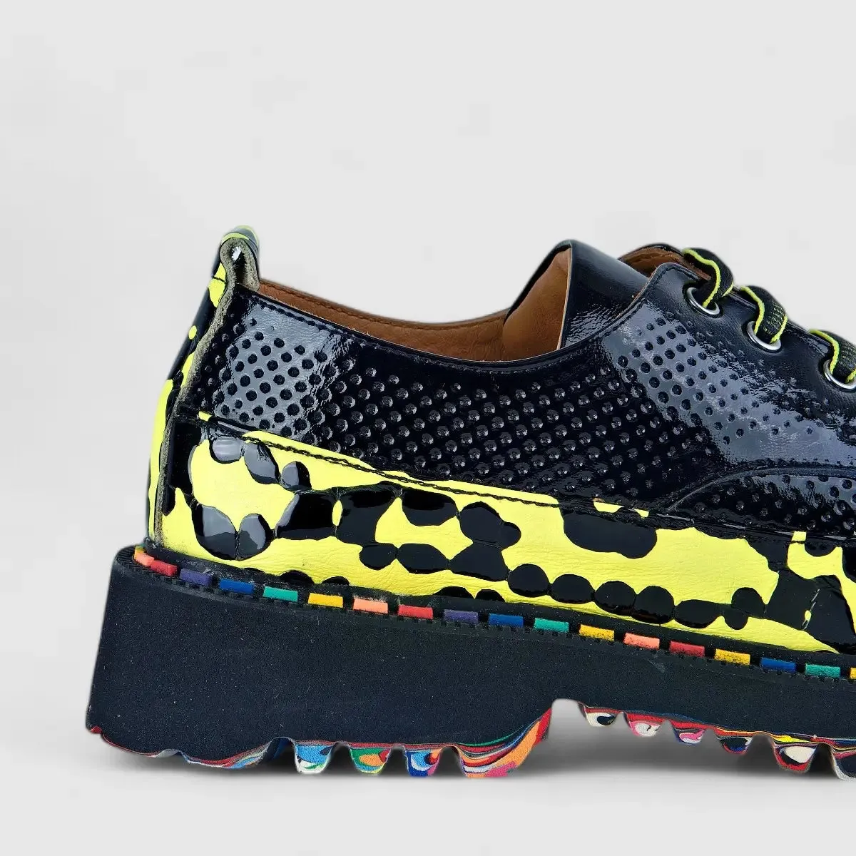 Rovigo Oxfords Yellow/Black 205444