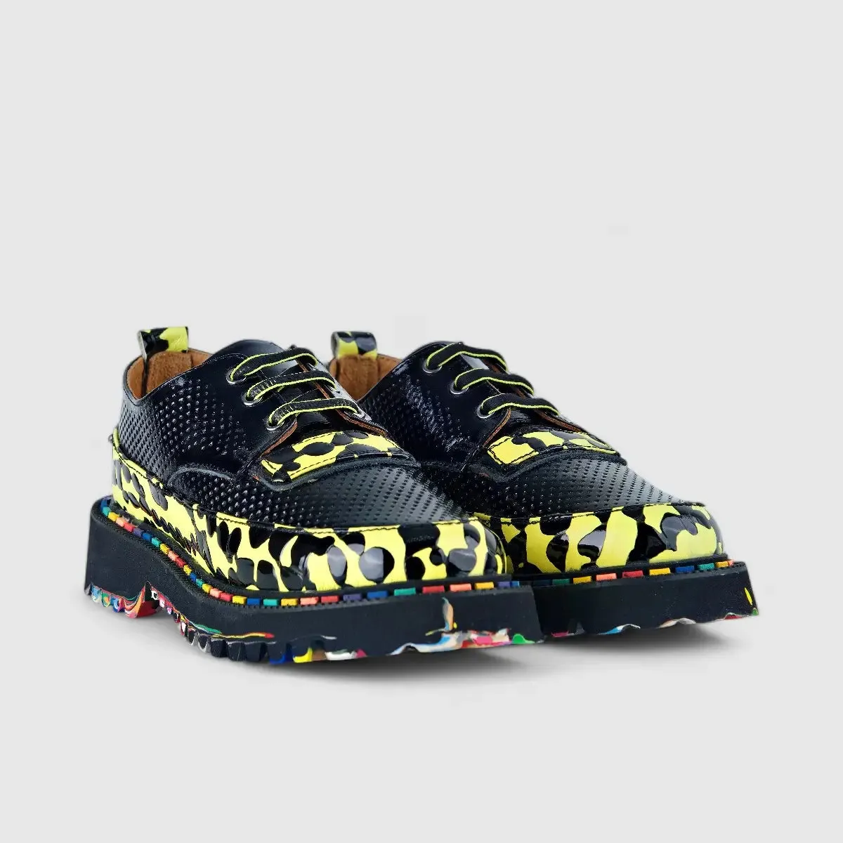 Rovigo Oxfords Yellow/Black 205444