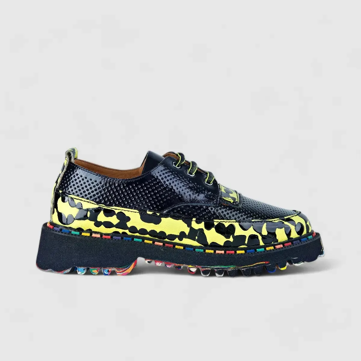Rovigo Oxfords Yellow/Black 205444