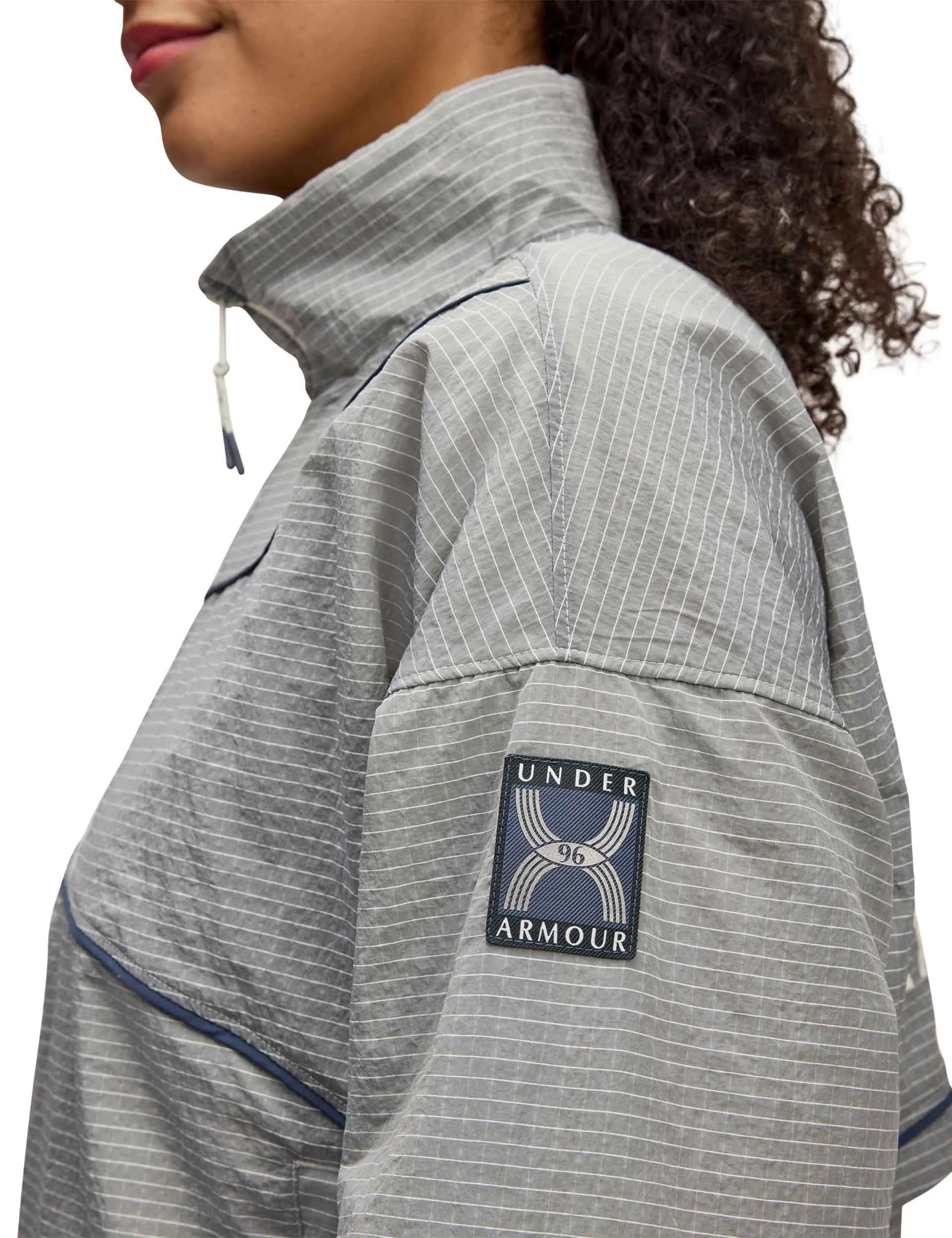 Run 96 Jacket - White Quartz/Downpour Grey