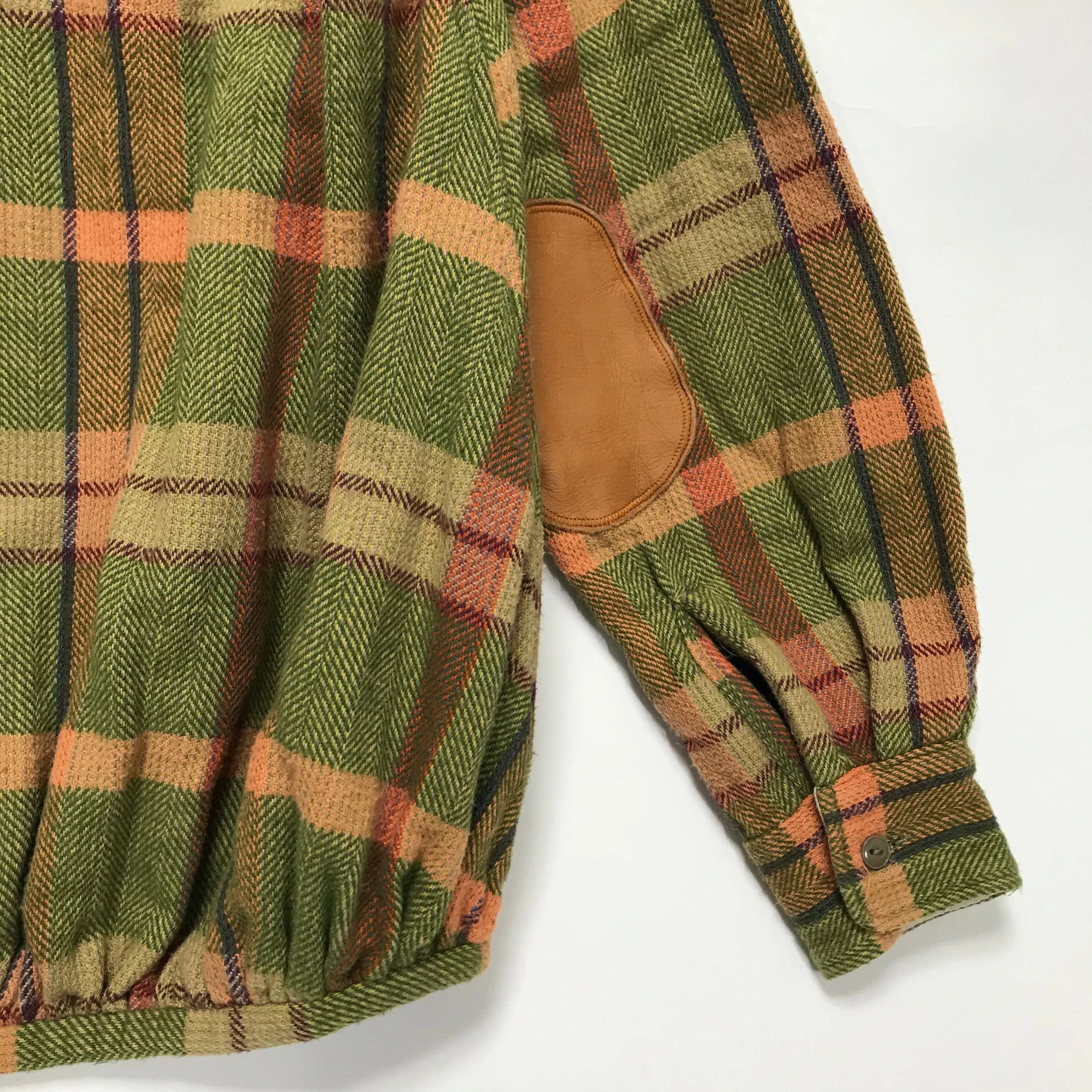 [S] Kapital Flannel L/S Shirt Green/Beige