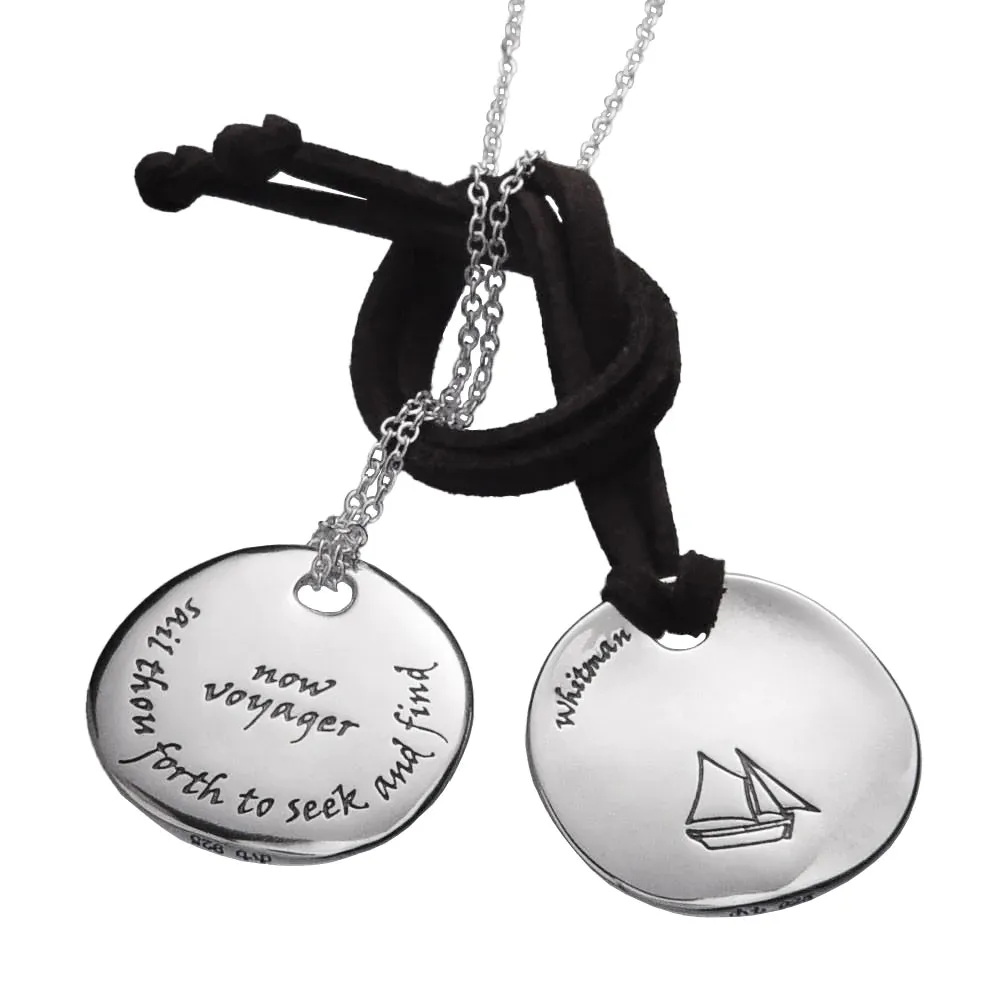 Seek And Find - Walt Whitman Necklace