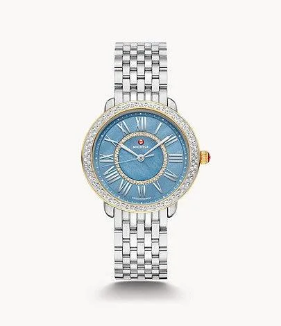 Serein Mid Two-Tone Diamond Stainless Steel Watch