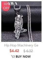 Seven Archangels Amulet Stainless Steel Necklace - The Ultimate Gothic Talisman for Protection and Guidance