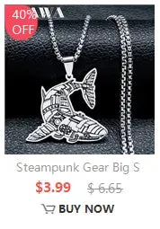 Seven Archangels Amulet Stainless Steel Necklace - The Ultimate Gothic Talisman for Protection and Guidance