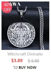 Seven Archangels Amulet Stainless Steel Necklace - The Ultimate Gothic Talisman for Protection and Guidance