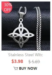 Seven Archangels Amulet Stainless Steel Necklace - The Ultimate Gothic Talisman for Protection and Guidance
