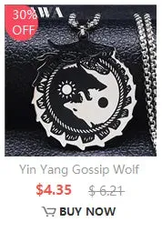 Seven Archangels Amulet Stainless Steel Necklace - The Ultimate Gothic Talisman for Protection and Guidance