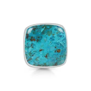 Shattuckite Adjustable Ring-(STK-R-7.)