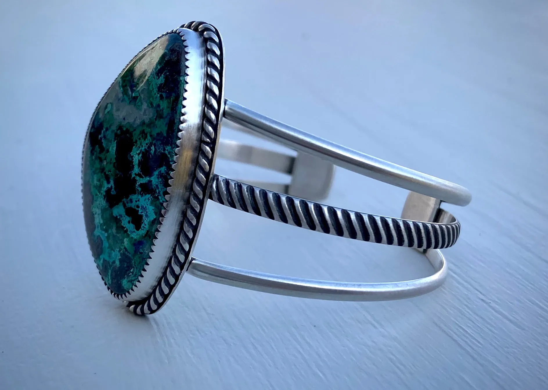Shattuckite Statement Cuff