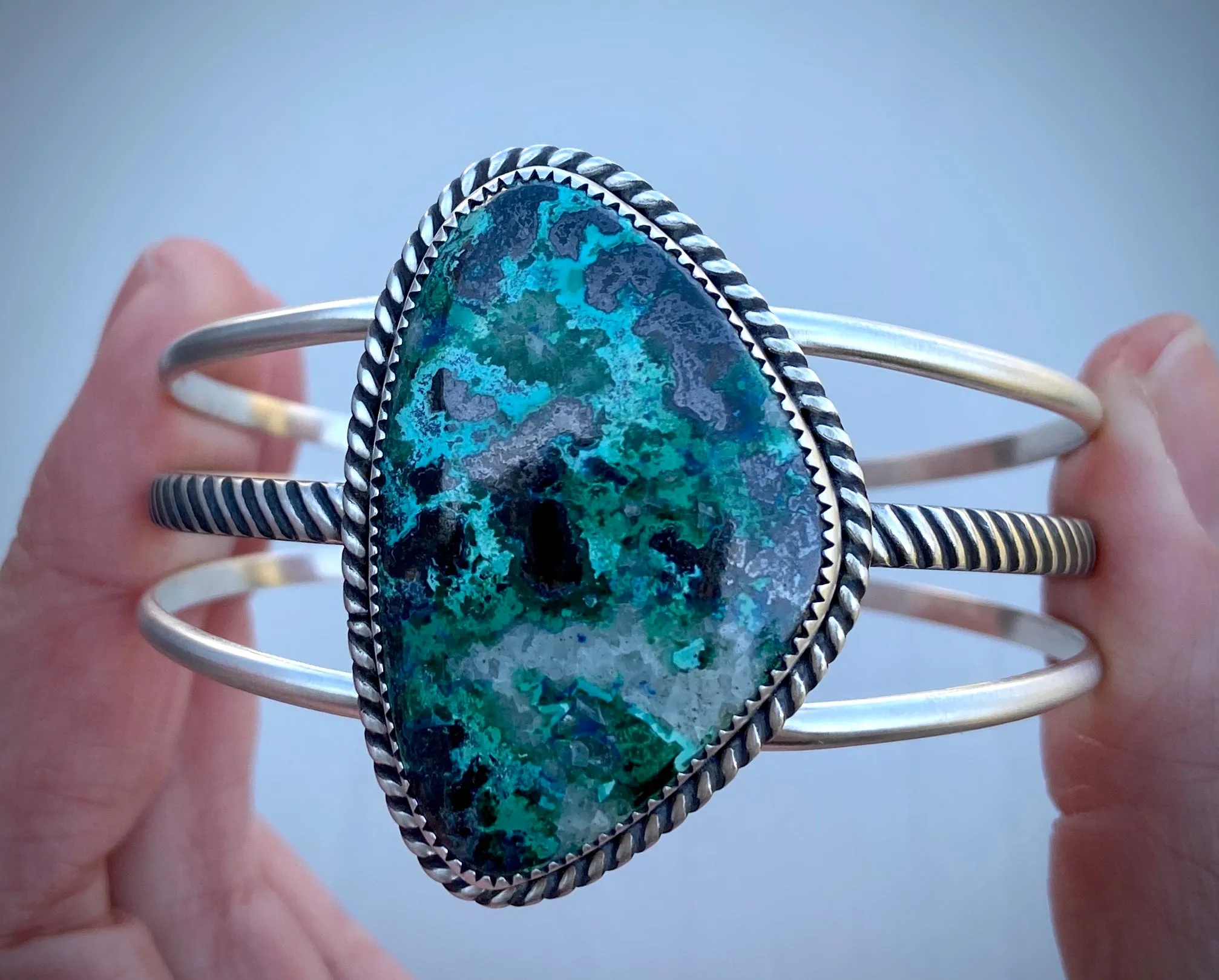 Shattuckite Statement Cuff