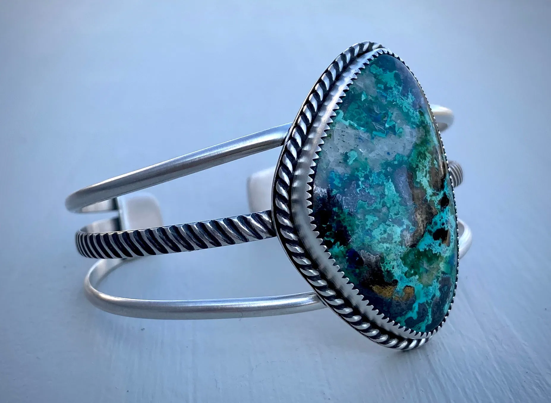 Shattuckite Statement Cuff