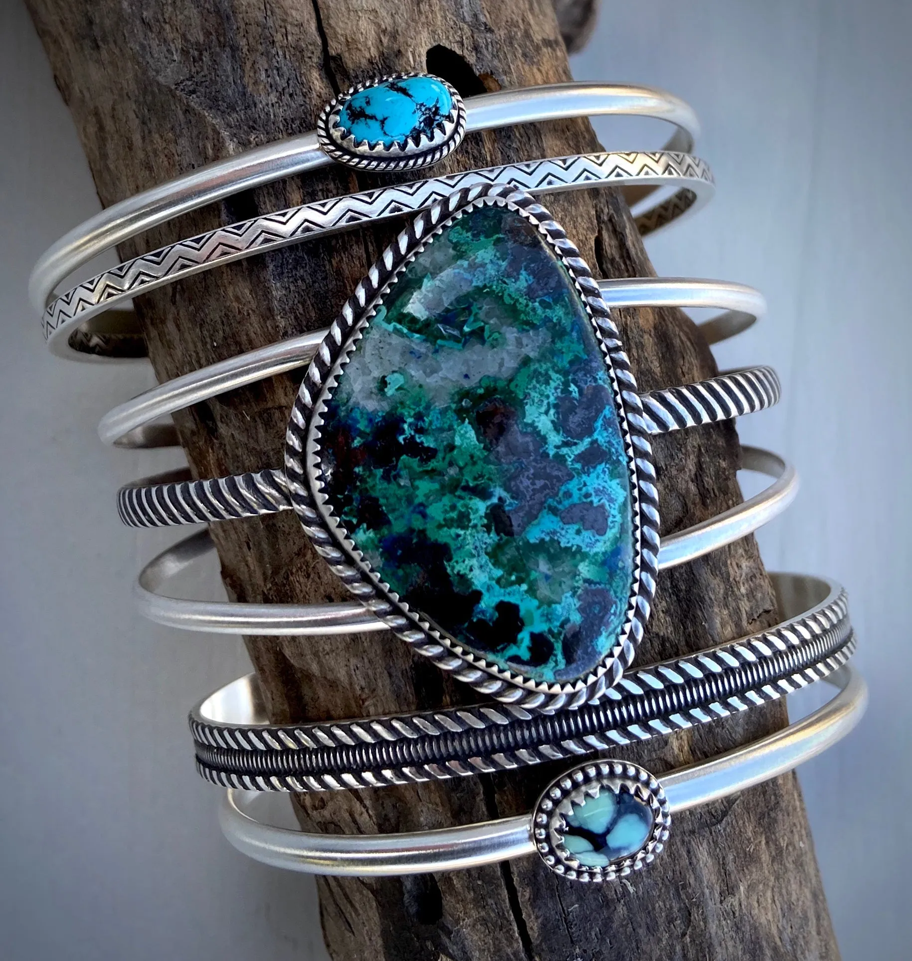 Shattuckite Statement Cuff
