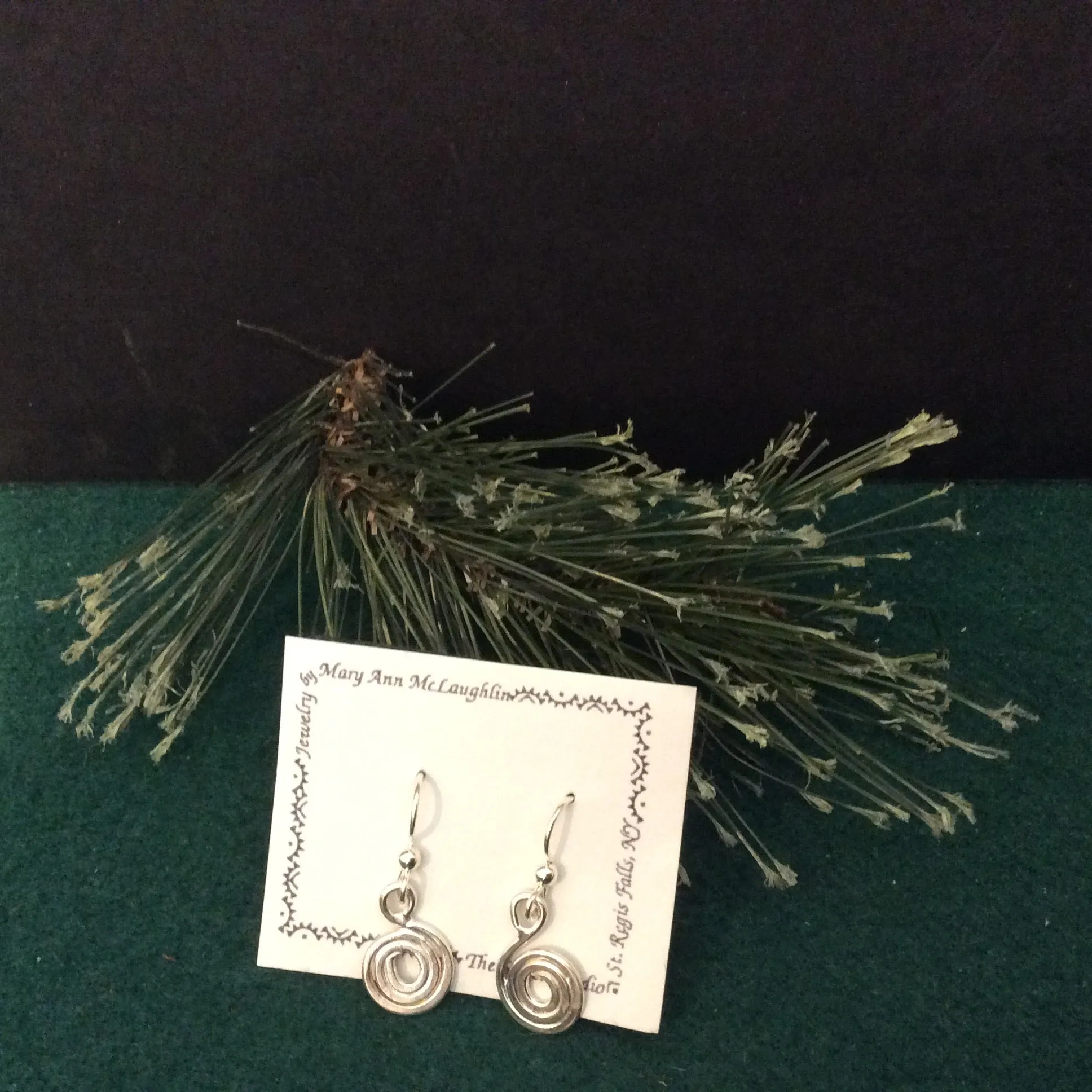 Silver Spiral “Coil” Jewelry
