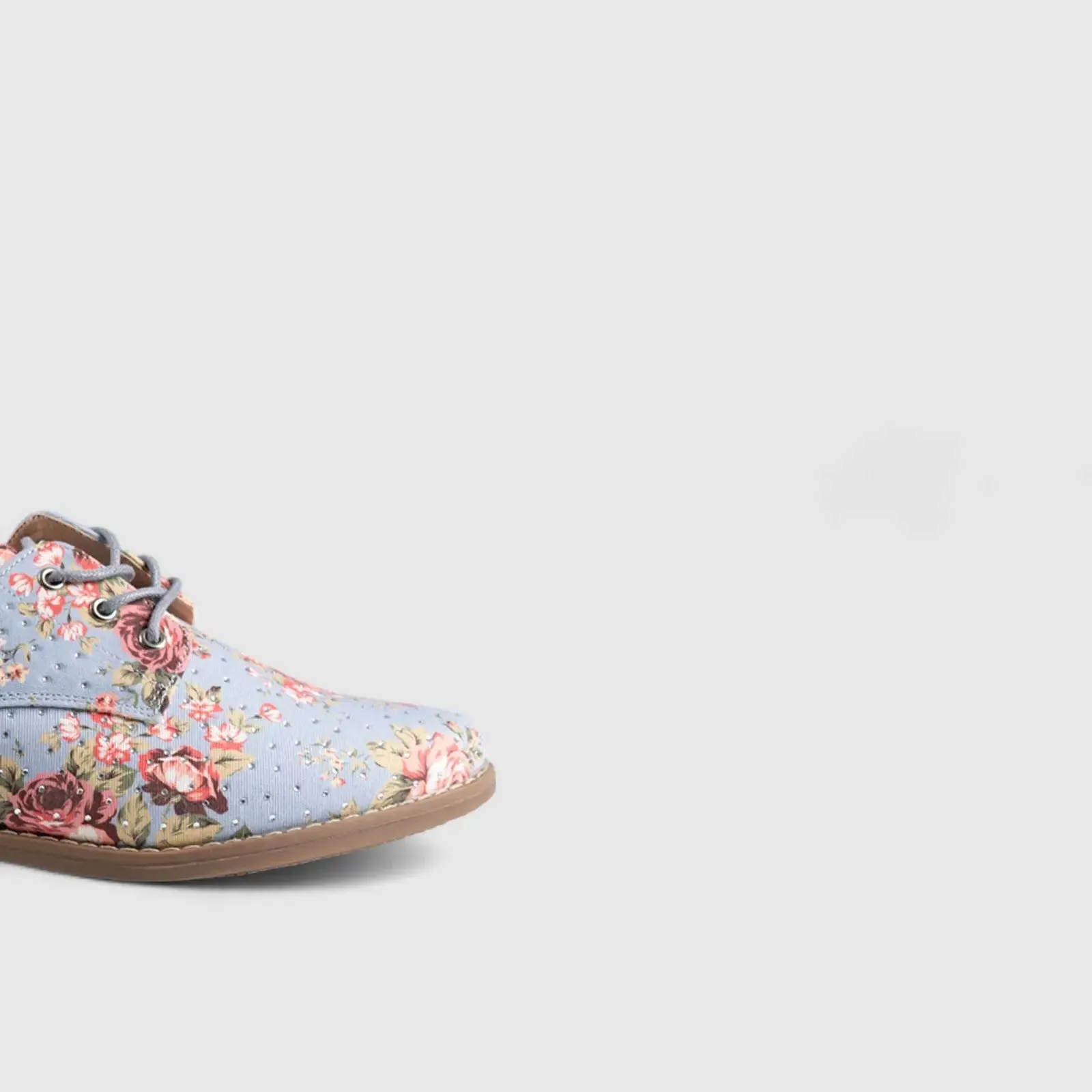 Soft Style Tywin Oxfords Denim Floral 01456