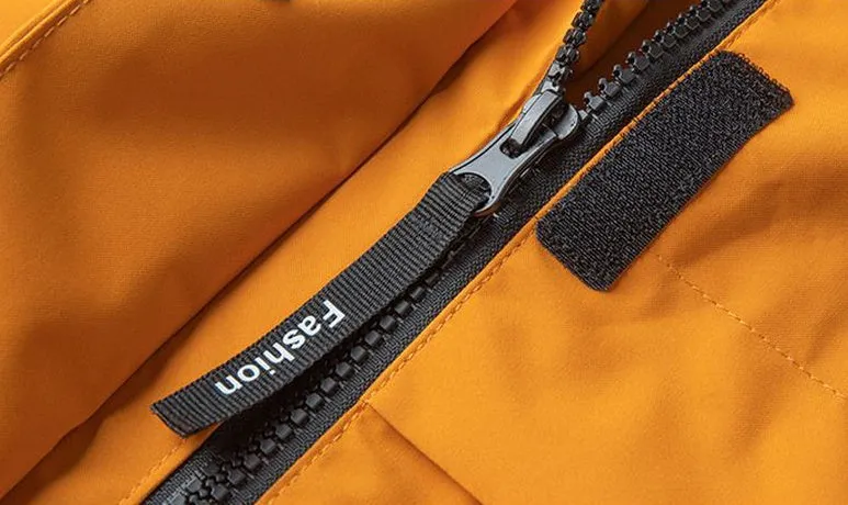 Stain-Resistant Windproof Cargo Rain Coat for Outdoor Adventures
