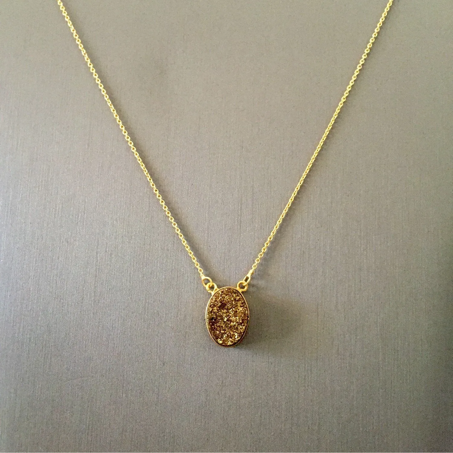 Stardust Druzy Necklace