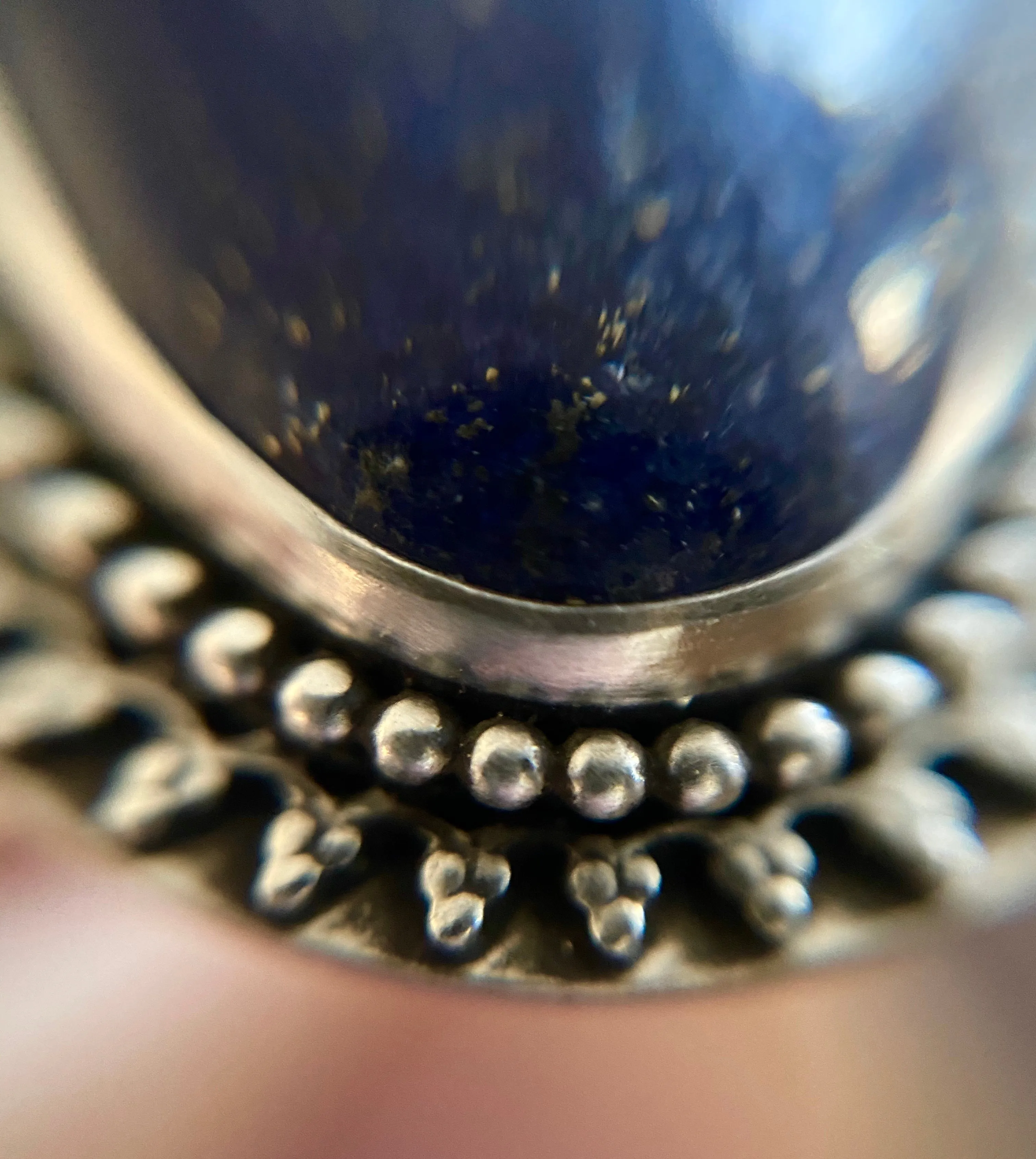 •Starry Night• Lapis Lazuli Ring