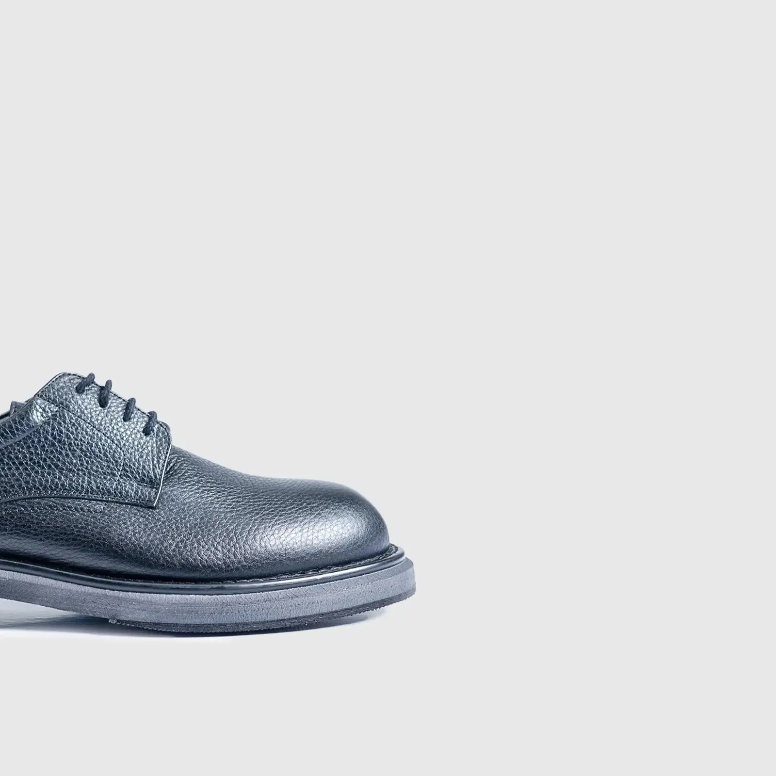 Statement Chunky Sole Oxfords 124-37 Black