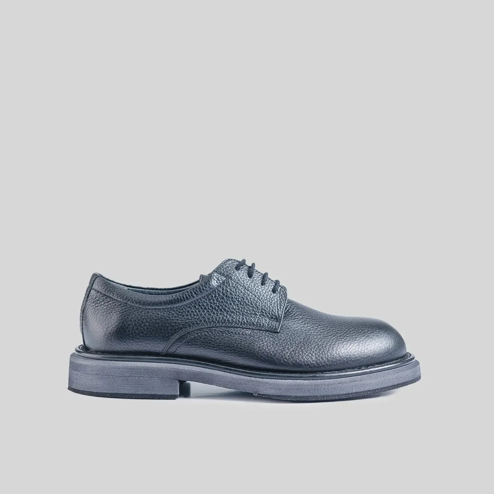 Statement Chunky Sole Oxfords 124-37 Black