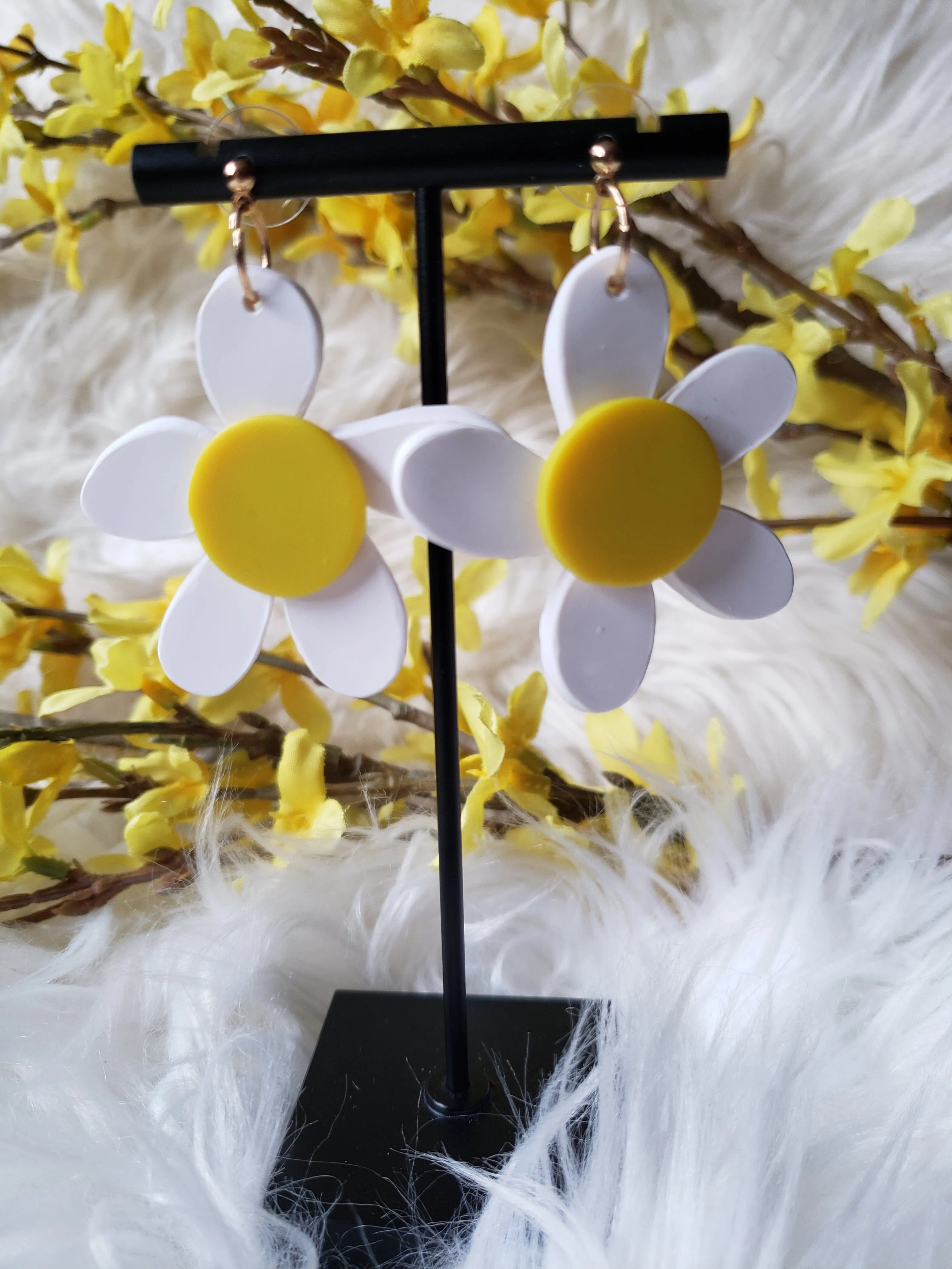 Statement Daisy Earrings
