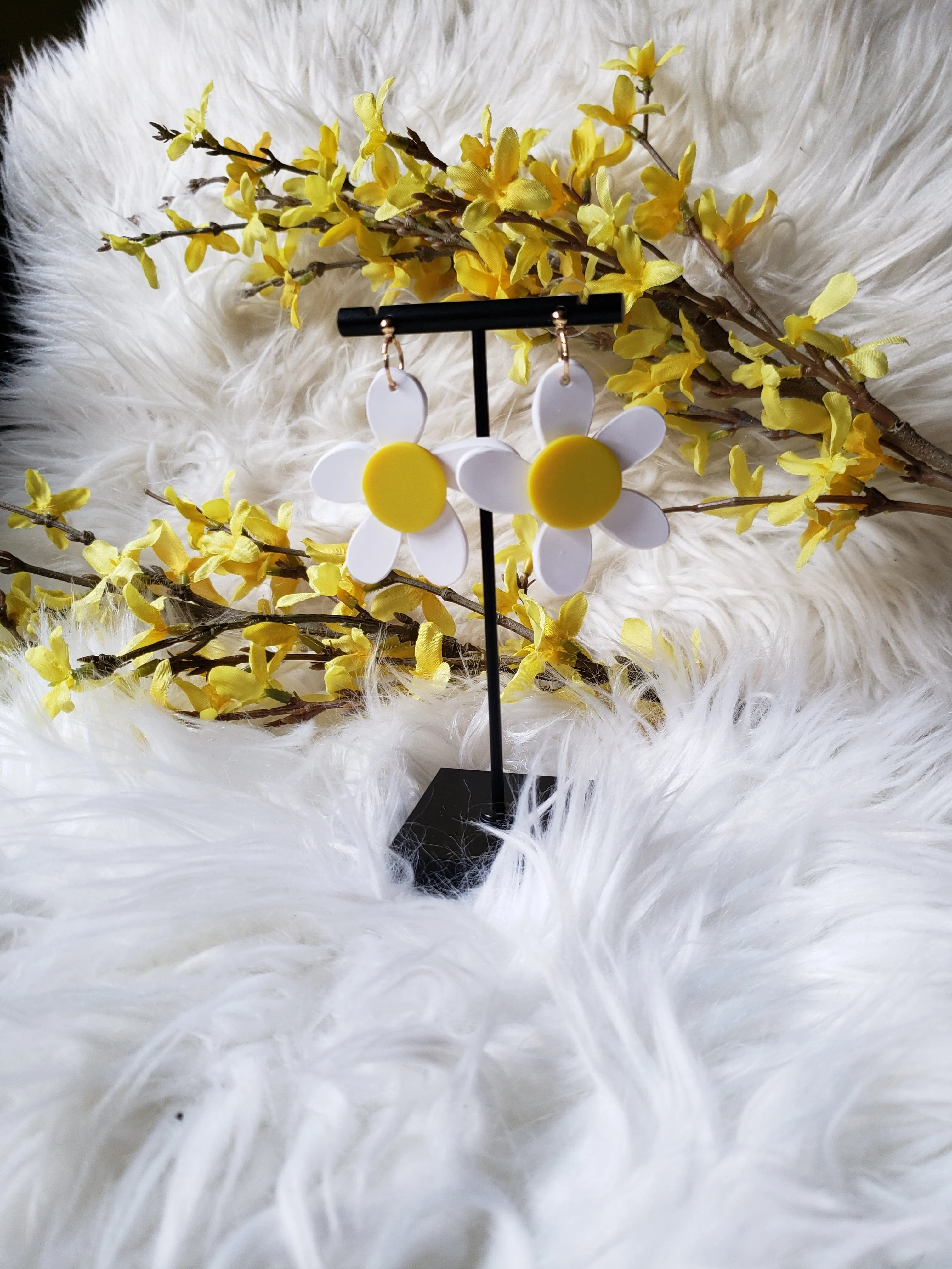 Statement Daisy Earrings