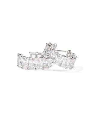 STATEMENT - Earrings • Color: White Gold