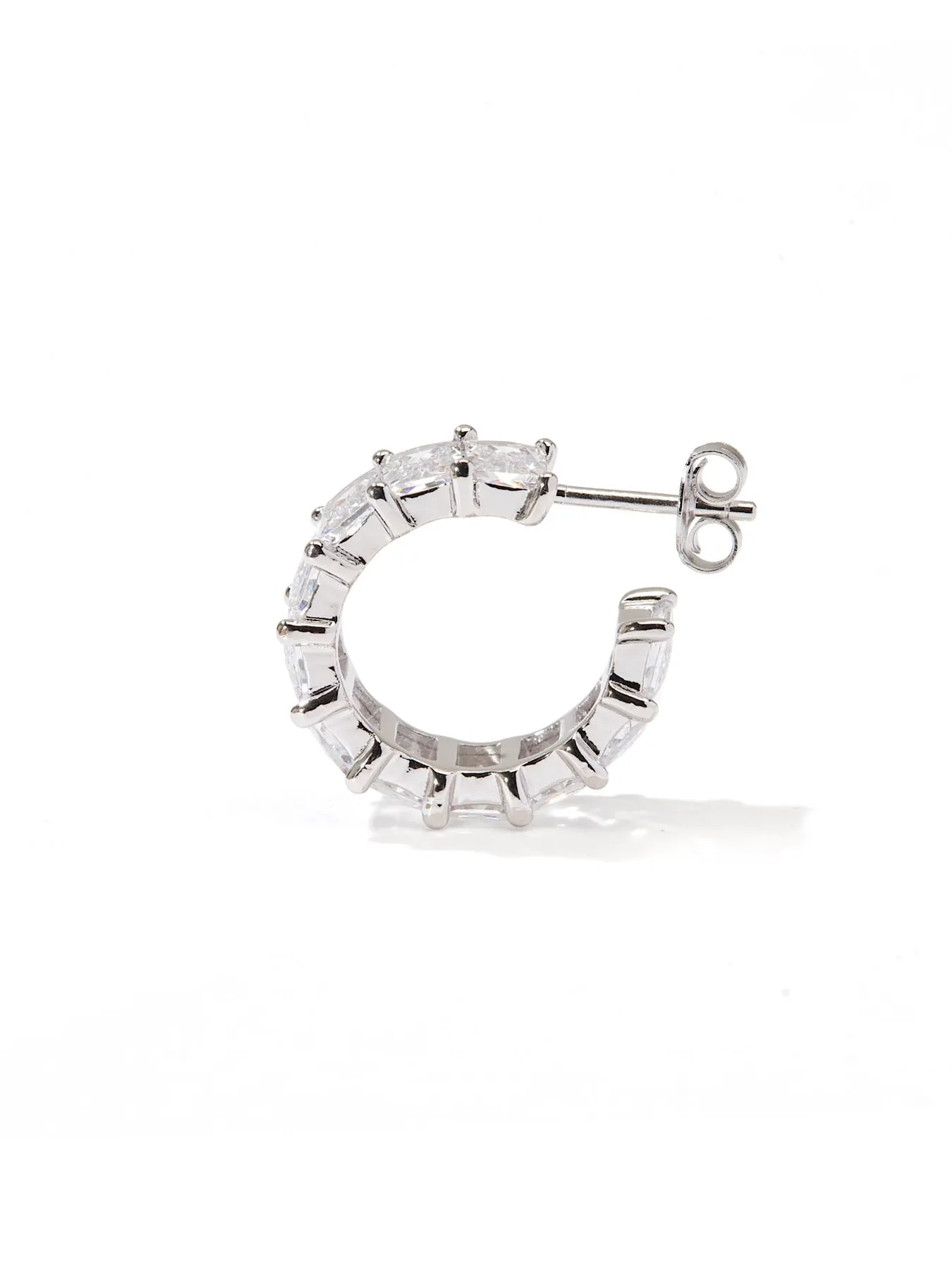 STATEMENT - Earrings • Color: White Gold