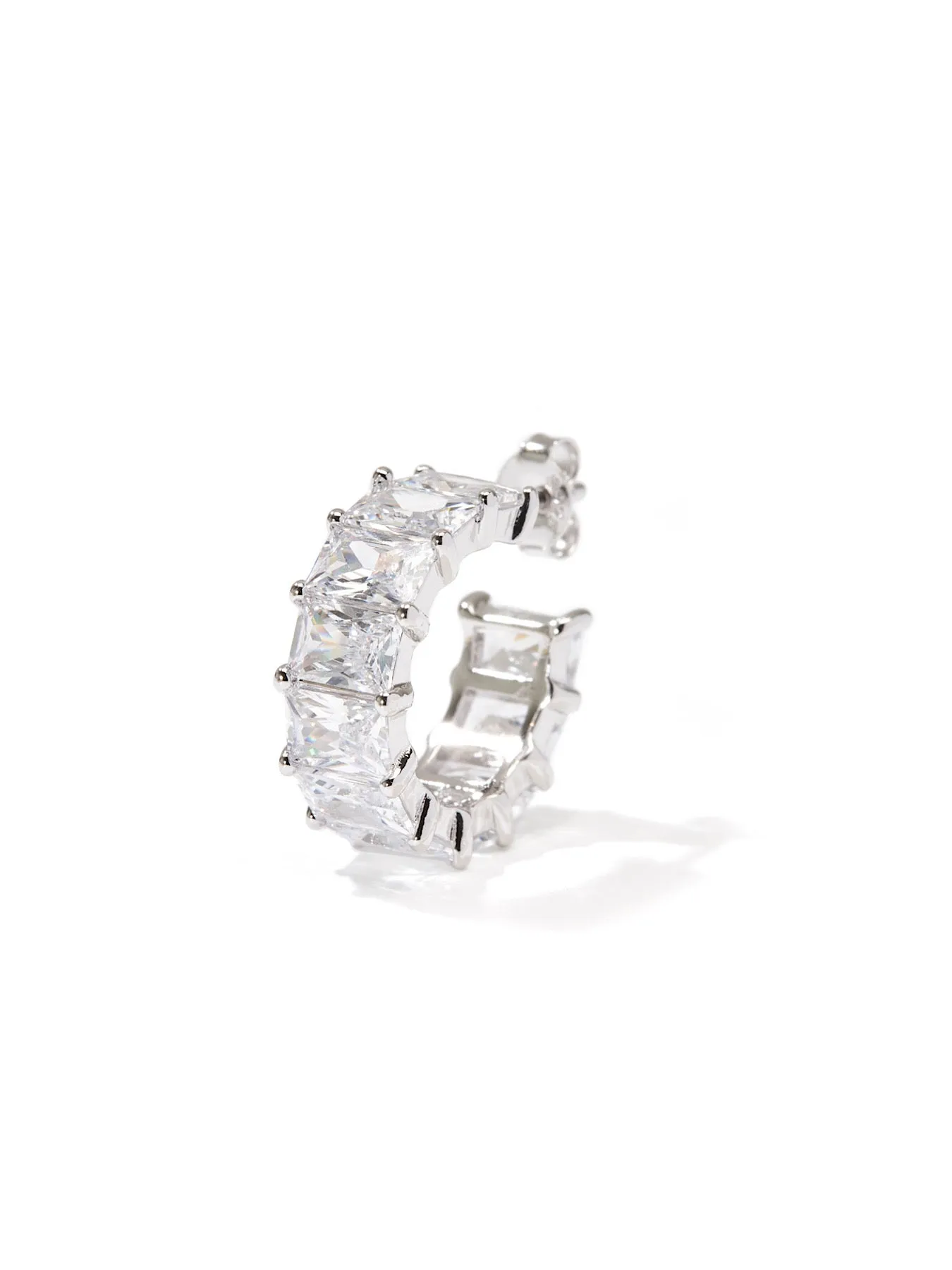 STATEMENT - Earrings • Color: White Gold