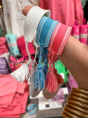Statement Embroidered Bracelets