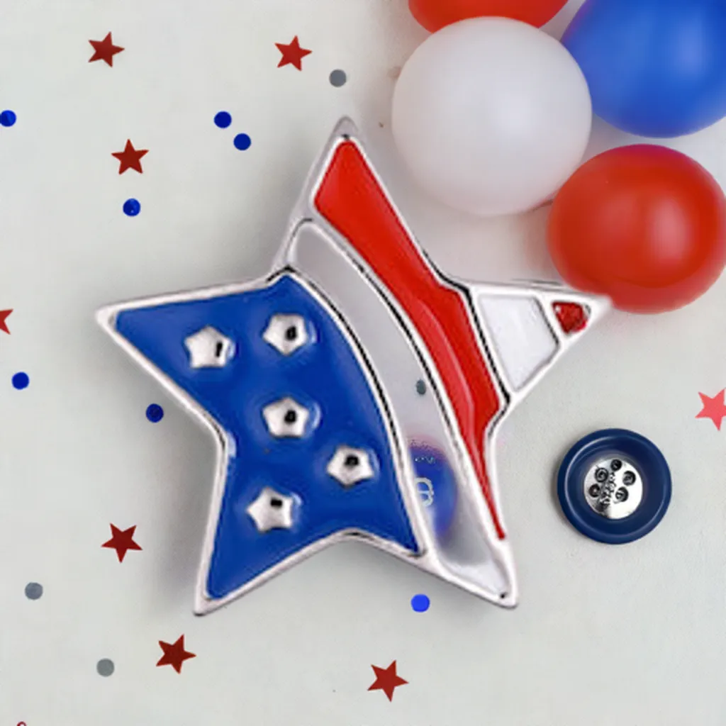 Statement Flag Star Snap