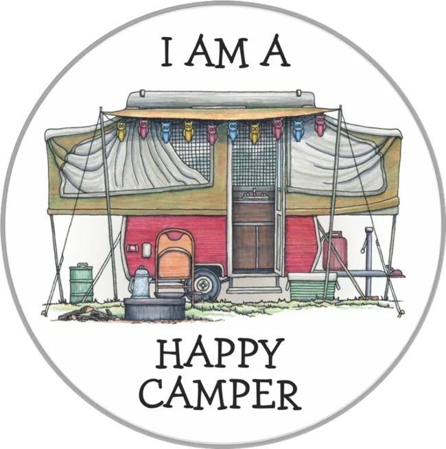 Statement Happy Camper Snap