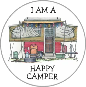 Statement Happy Camper Snap